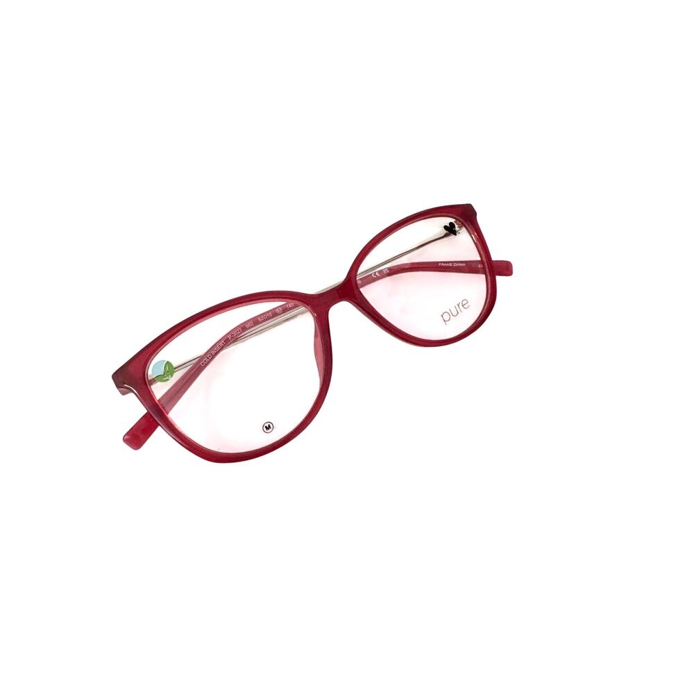 NEW Pure P-3023 Milky Pink Eyeglasses